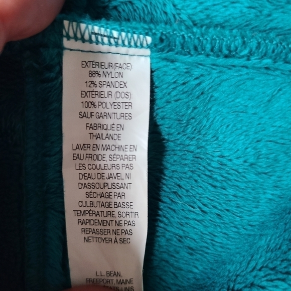 LL Bean Soft Shell Plush Fleece Lined Jacket Small - Picture 15 of 15